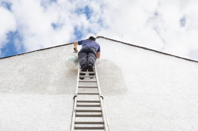 Peinture extérieure à Establet — façades et ravalement